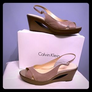 Women’s Calvin Klein Wedge Heels sz 9.5M